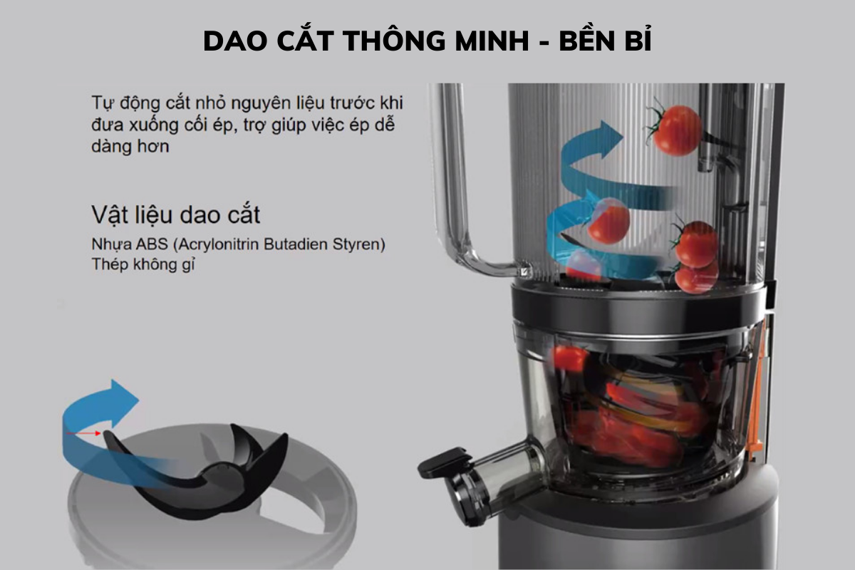 Máy ép Chậm Kuchen Ku1206 chính Hãng 6